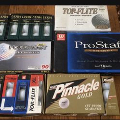 GOLF BALLS $5 And Up 