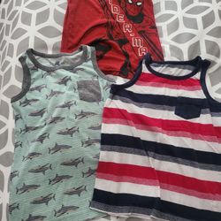 Boys Tank Tops And Shorts Size 6