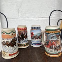 Budweiser Mugs 