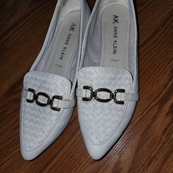 Anne Klein Iflex White Shoes Size 10M