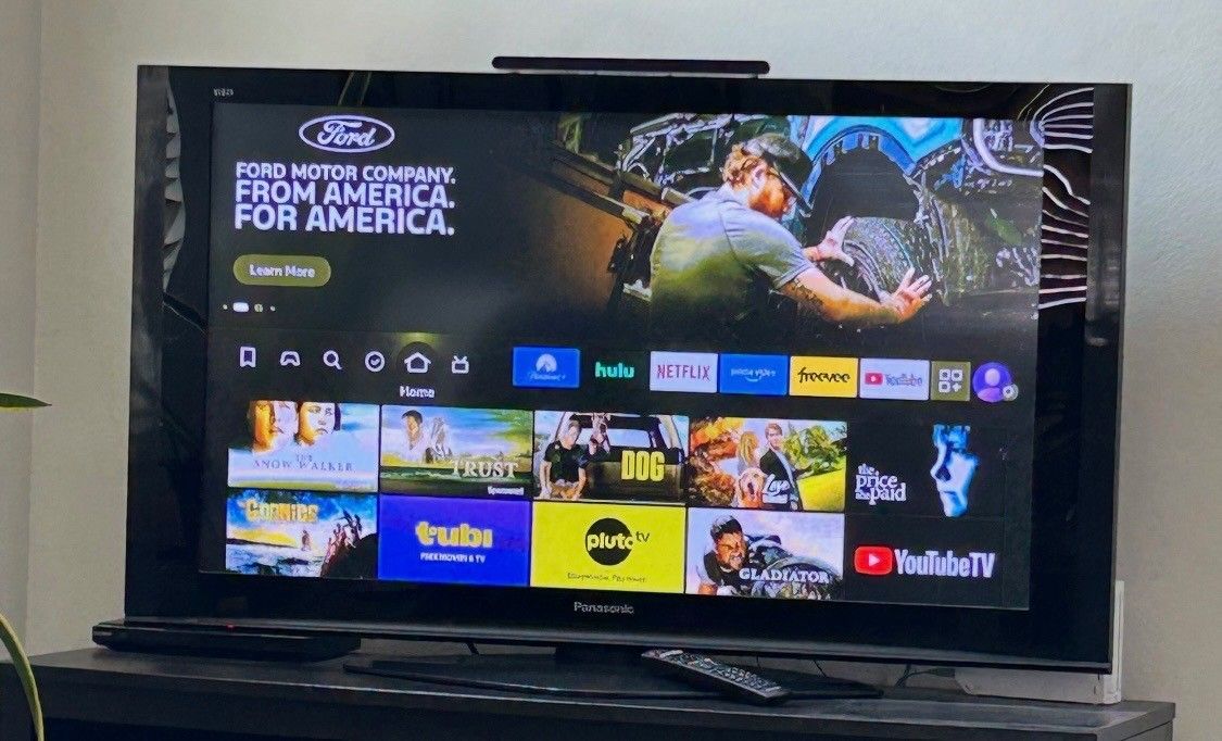 50inch Panasonic High Def Plasma TV w Remote