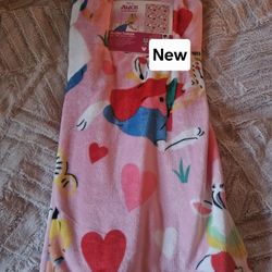 Hello Kitty And Bluey Blankets New