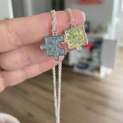 Puzzle Piece Necklaces 
