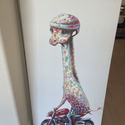 Colorful Animal Canvas Wall Art 