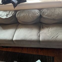 Old Grey Couch