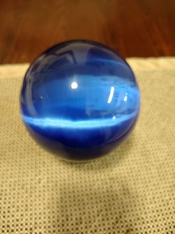Solid glass sphere