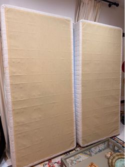 King Size Box Springs – Set of 2 – Good Condition – $40