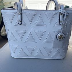 Brand New Giani Bernini White Tote Bag