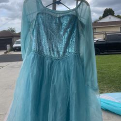 Little Girl Elsa Dress