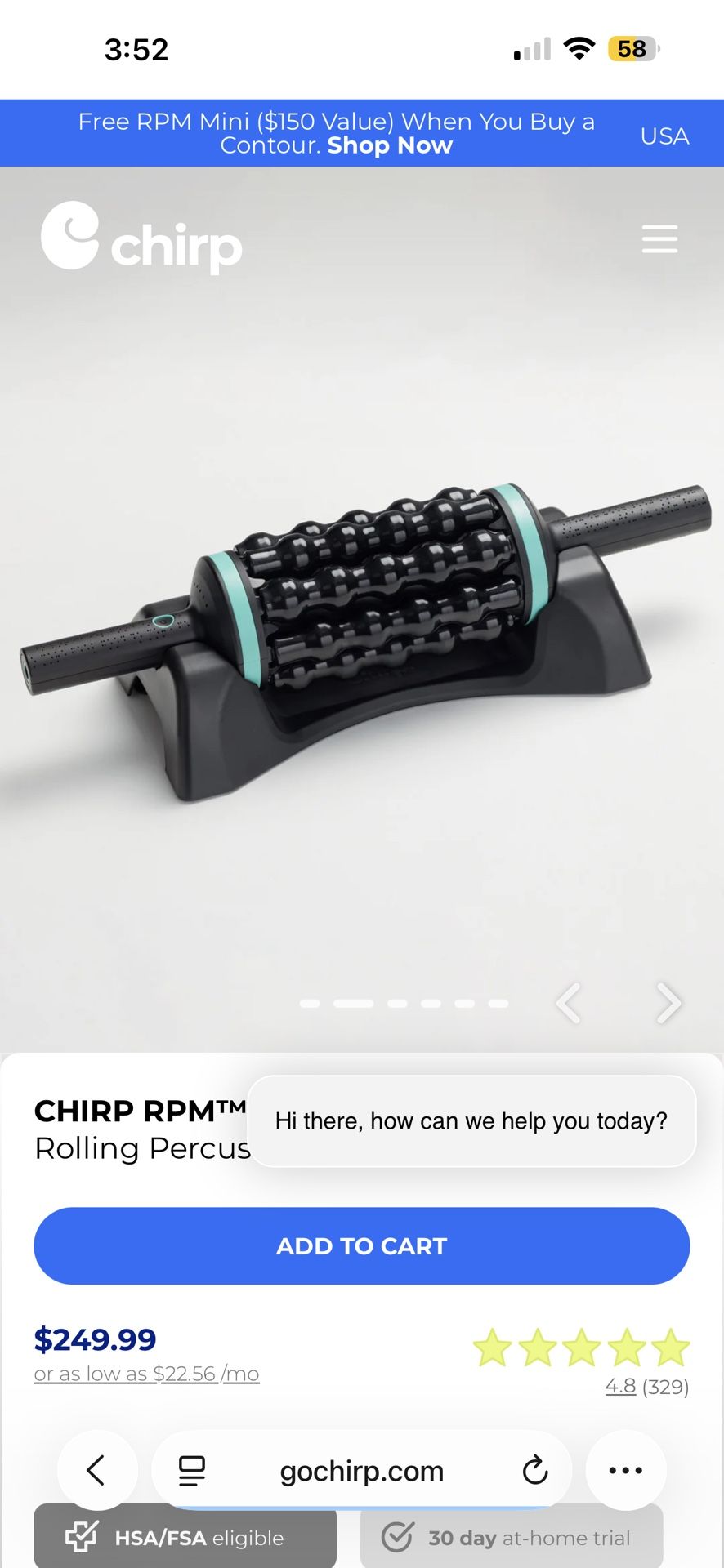 Chirp RPM