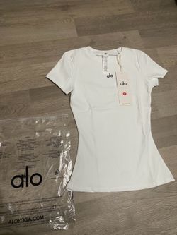 White alo shirt