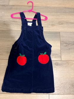Uniform  overall w/Apple pocket