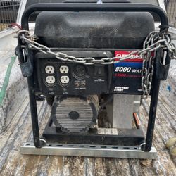 Troy-Bilt 8000 Watt Generator 