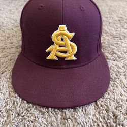 New Era Fitted Hat Arizona State ASU Sun Devils, Size 7 3/8