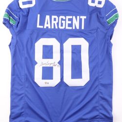 BRAND NEW Steve Largent Signed Jersey