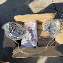 Chrome Crystal Burst Pendant 