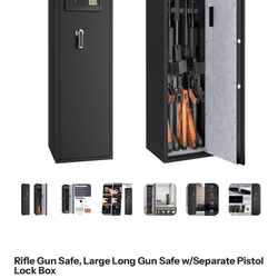 Safe Gun plus mini storage with key offer me up