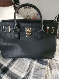 Black purse