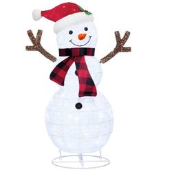 Christmas Snowman Yard Decoration SET OF 3