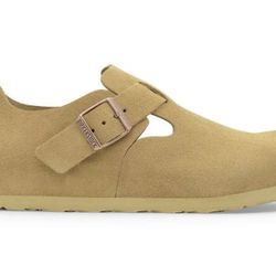 London Suede Leather Birkenstock