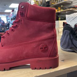 Red Timberlands 