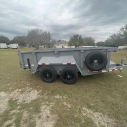 8x12 Dump Trailer 