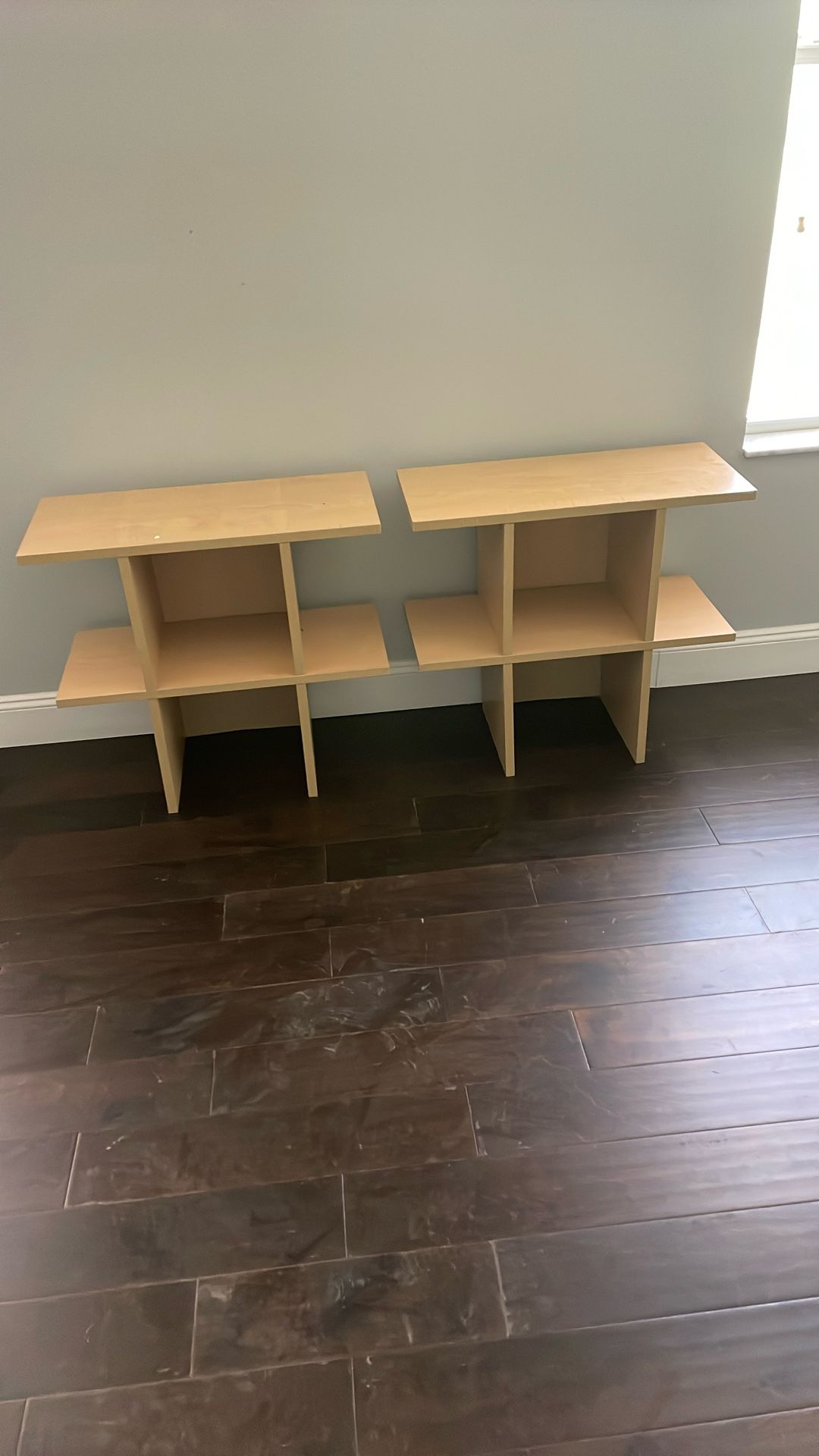 Stackable Wooden Shelves 