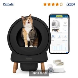 Cat dome litter box