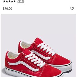 New Vans Men Size 13