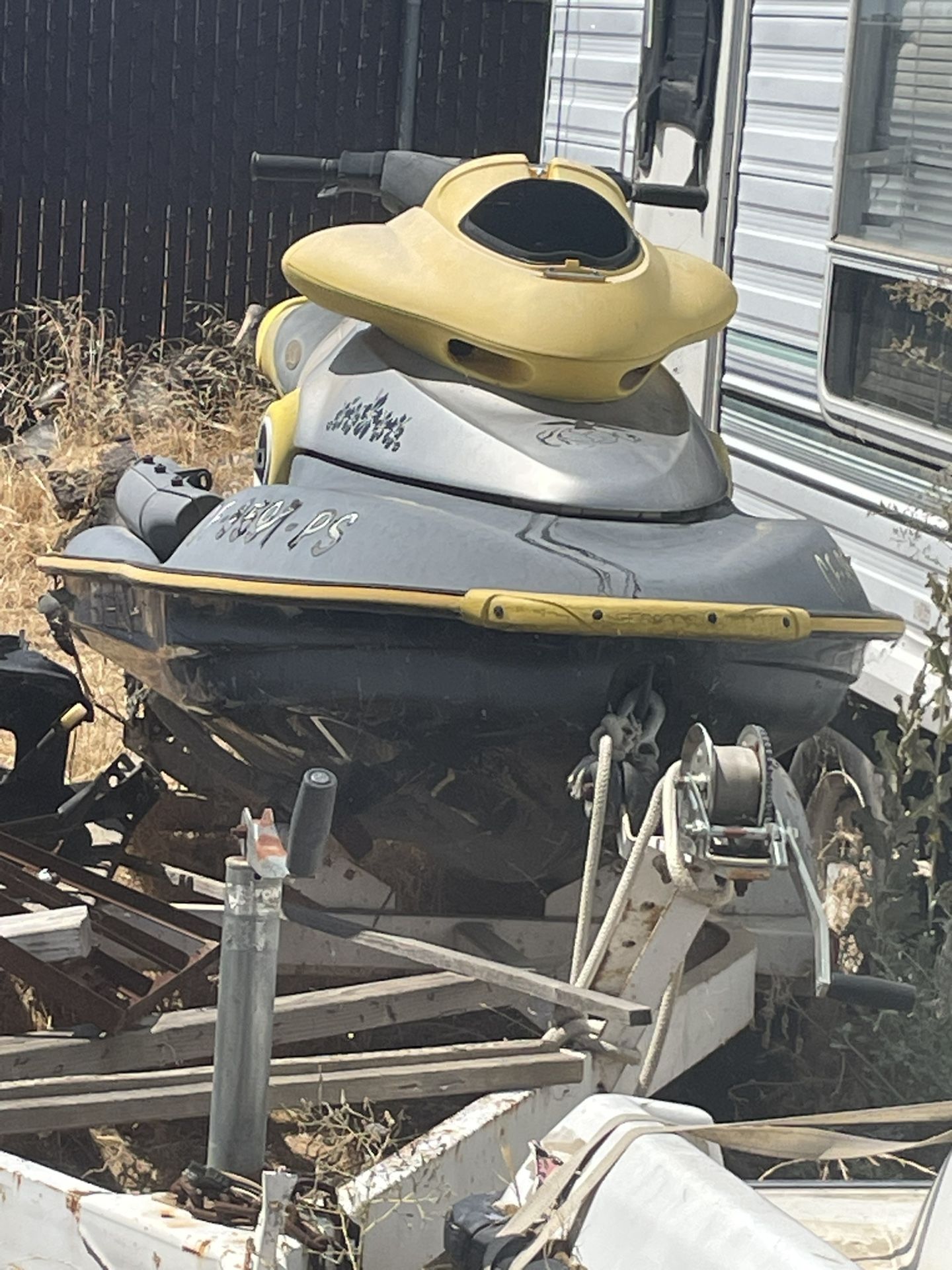 Jet ski & trailer