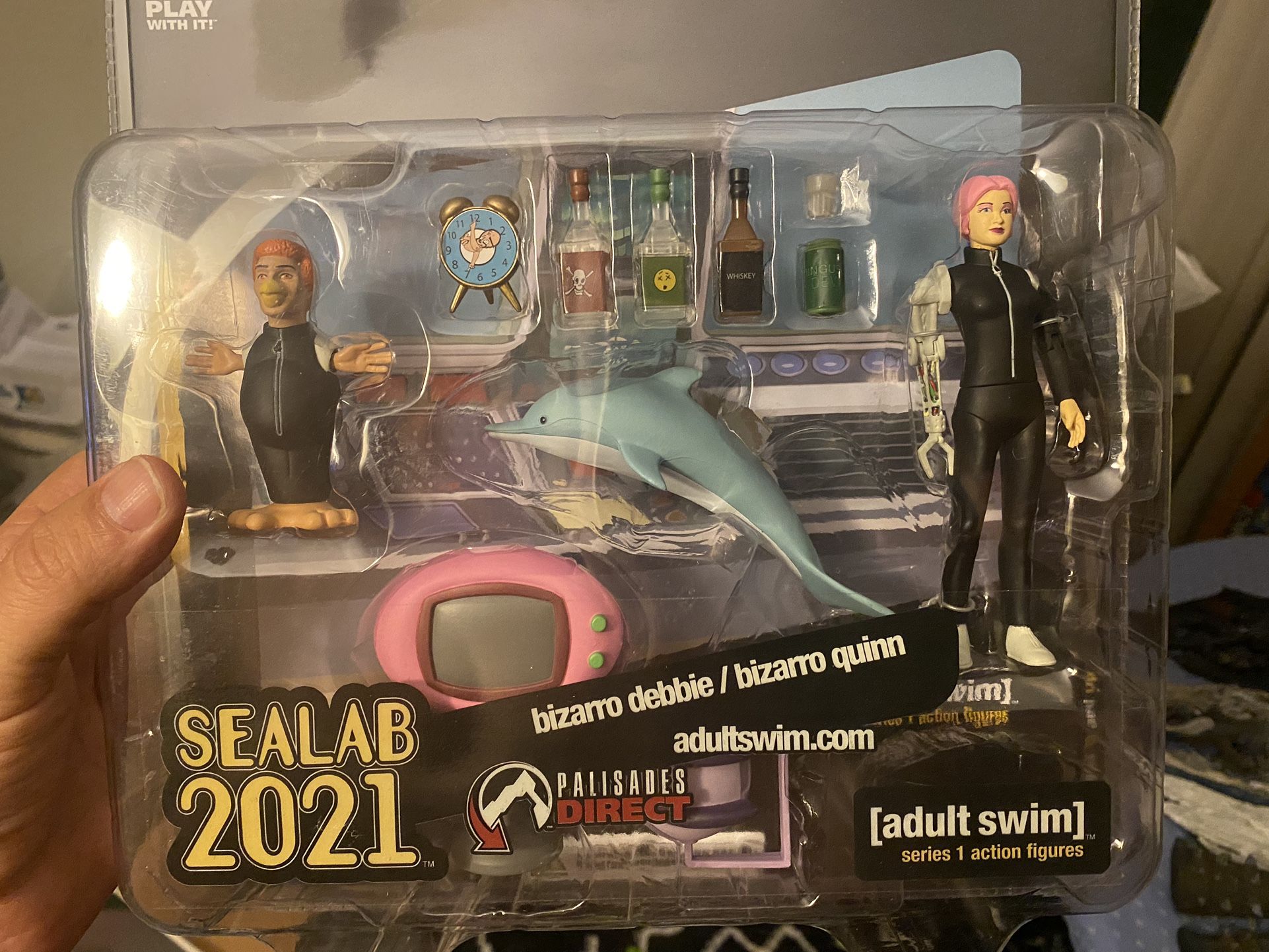 Sealab 2021 Series 1 Bizarro Debbie & Bizarro Quinn Exclusive Action Figure 2-Pack