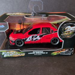 Jada 1/32 25 Th Anniversary Fast And Furious Mitsubishi Lancer Evolution IX
