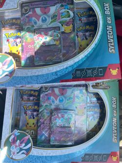 30th anniversary  Pokemon sylveon ex box