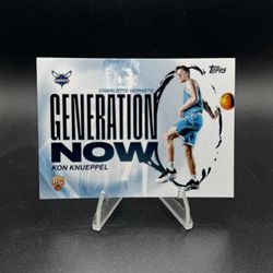 2025-26 Topps - Generation Now Kon Knueppel #GN-4 (RC) Charlotte Hornets