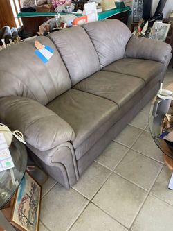 Leather Couch