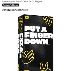 Put A Finger Down Game 