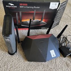 CABLE MODEM & GAMING ROUTER