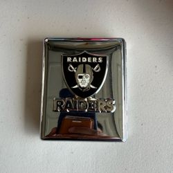 Raiders metal cigarette case / wallet-style card holder