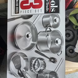 Tools of the Trade 13 pieces Stainless Steel. BRAND NEW IN THE BOX
