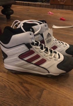 New Adidas size 13.5 football baseball cleats