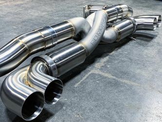 Porsche 996 Turbo Custom 3” Stainless Z-pipe High Flow exhaust w/ test pipe