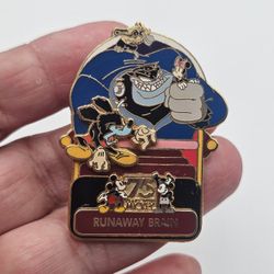 2004 DLR - 75th Anniversary Runaway Brain 3D Disney Pin