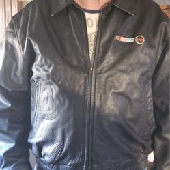 Nascar Leather Jacket  2x Men's 
