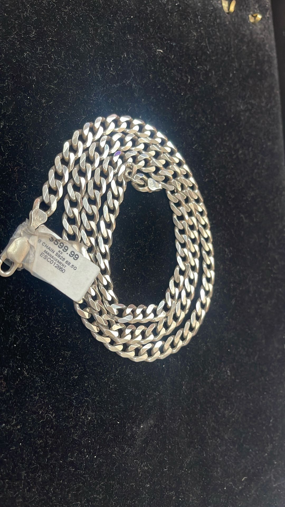 Cuban 925 Silver Chain
