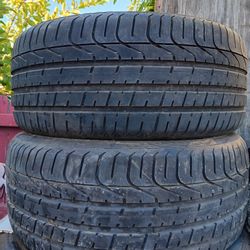 Pair Of Perelli Tires