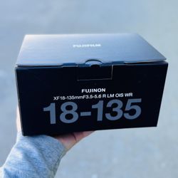 Fujinon XF 18-135mm F3.5-5.6 R LM OIS WR Lens – Brand New In Box