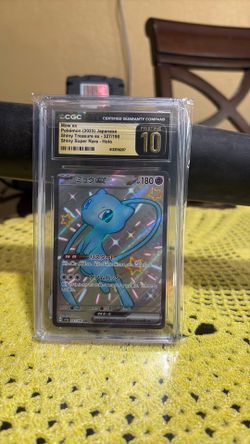 Mew ex shiny treasure ex super rare holo