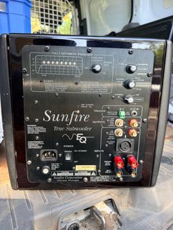 Sunfire Subwoofer 2700 watts