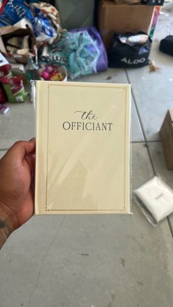 Officiant book