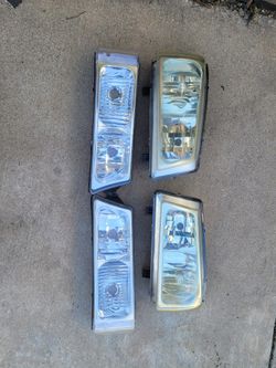 2003-2007 Clear Used Headlights And Park Lights